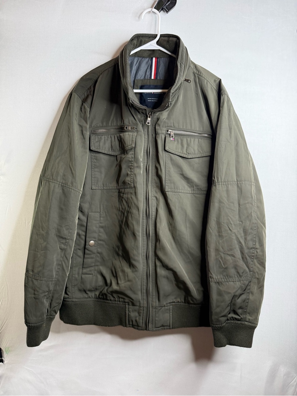 men's khaki bomber jacket from the Tommy Hilfiger brand XXL A8 412